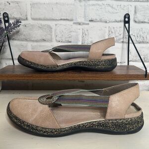 Rieker Daisy Mary Jane Leather Sandals Shoes Size 10